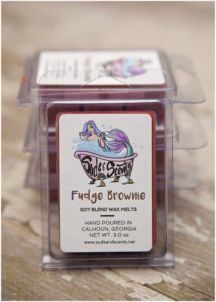 Fudge Brownie - Hand Poured Soy Blend Wax Melts